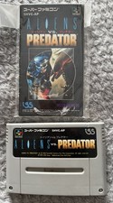 Alien VS Predator Super Famicom SNES Used Japan Cartrage & Manual Only