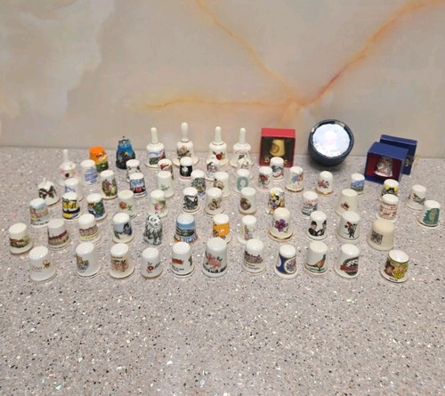 Thimbles pcs mixed lot - pcs,
