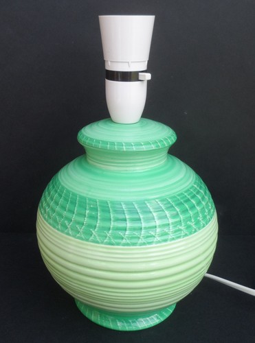 Scarce shelley green ribbed - a,