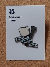 National Trust HARDWICK HALL Masonary Tools Charity Pin Badge