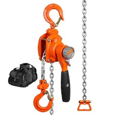 Uimoso Lever Block Chain Hoist G80 Ratchet Hoist 550lb Capacity 5ft Lifter