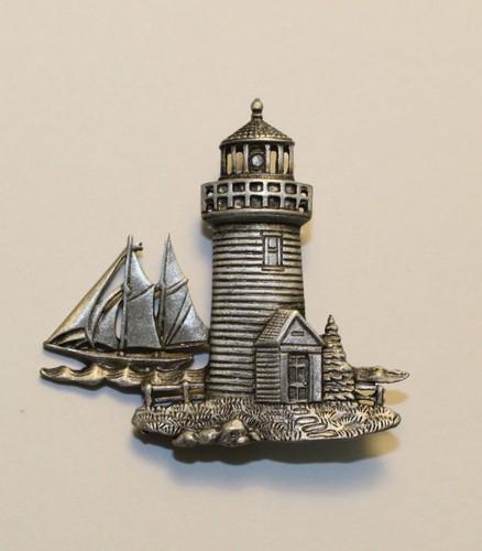 Lighthouse sailboat - &,