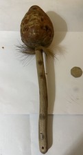Vintage African Gourd Rattle