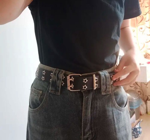 Punk star belt y2k - star, style