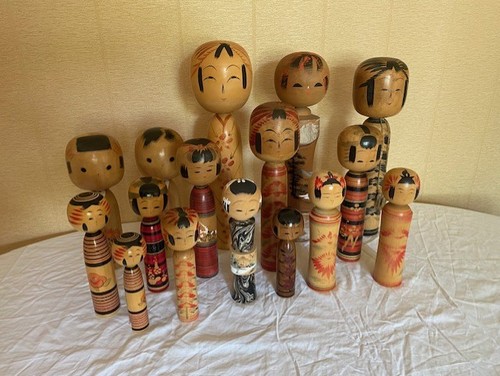 Japanese kokeshi wooden doll