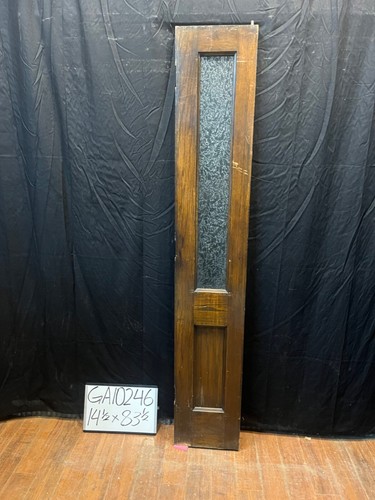 Panel single door - 1-panel, frosted