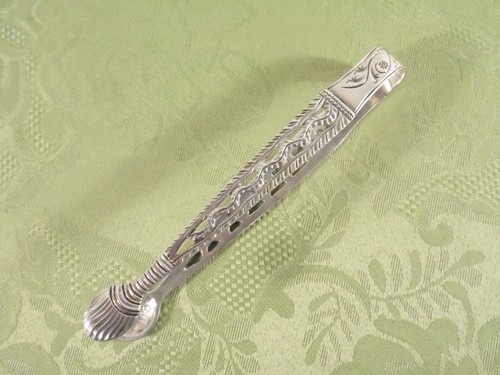 Rare georgian sterling sugar - rare,