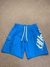 O'Neill Swimming Shorts Small Men's Blue Spellout Board Shorts 