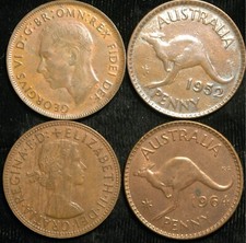Australia Penny 1938 - 1964