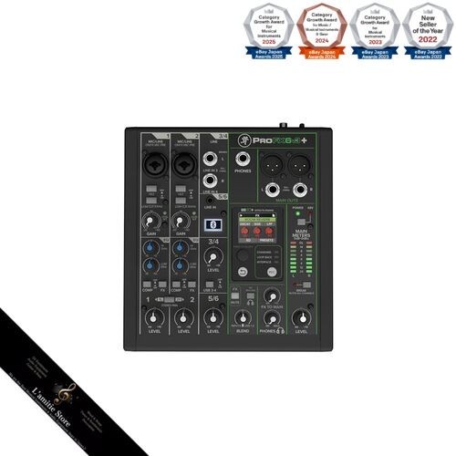 Mackie profx6v3 channel - profx6v3+, 6-channel
