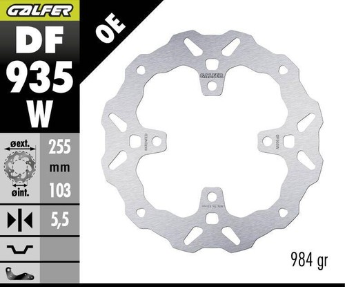 Galfer brake rotor - brake, wave