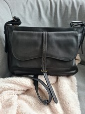 RADLEY Grosvenor  Leather Shoulder Bag Black Medium 