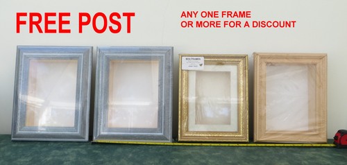 Box frames silver pine gold - silver,