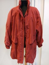 C&A Ladies Red Vintage Parka