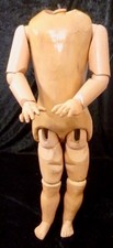 18" / 45cm ANTIQUE WOODEN DOLL