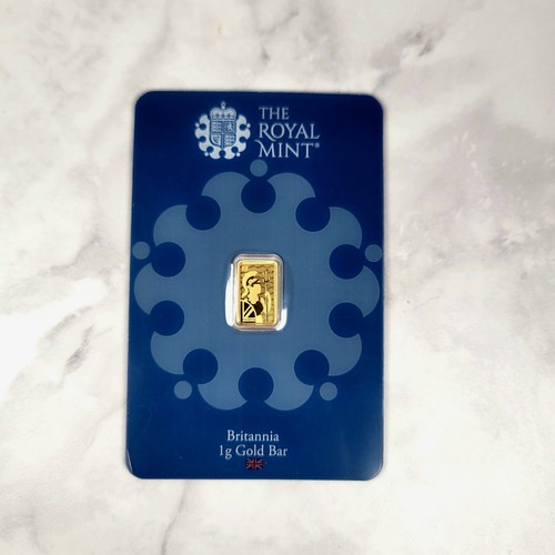 24ct gold royal mint - 1g,
