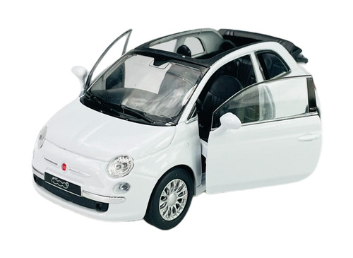 Welly 2010 fiat 500c white - welly,