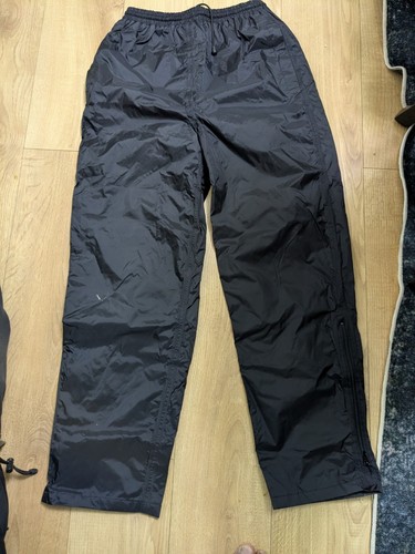 Black waterproof over - over, trousers
