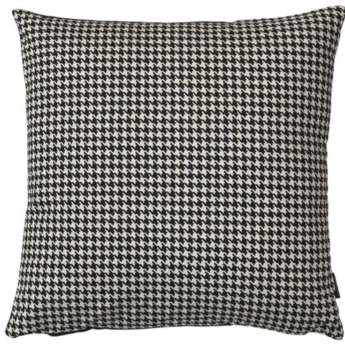 Houndstooth cushion cover - houndstooth,