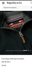 Superdry Zip Core Pique Henley