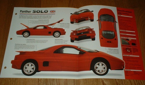1989 panther solo - solo, spec