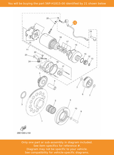 Yamaha cord starter - yamaha, motor