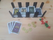 USA mini card deck tray