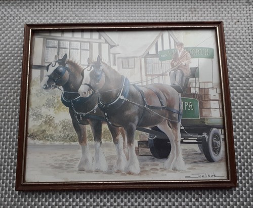 Vintage joel kirk framed - vintage,