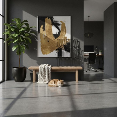 Metal retractable pet gate - metal,