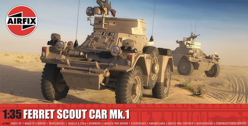 Airfix 1386 ferret - ferret, scout