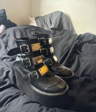 black demonia swing-105 boots