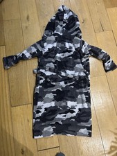 M&S Grey Boys Dressing Gown