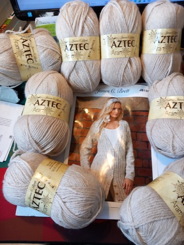 James brett aztec aran - aztec, with