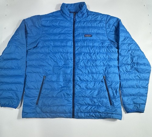 Patagonia mens blue puffer - blue,