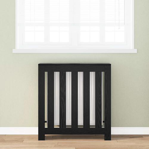 Radiator cover black oak x - radiator,