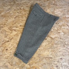 Vintage Alpendale Tweed Breeks Herringbone Grey Green Tone W40 Brand New