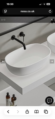 Nosa countertop stone basin - nosa,