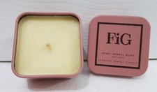 HENRI BENDEL HOME - SCENTED TRAVEL CANDLE TIN - FIG - 4 OZ - RARE