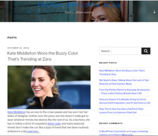 Fashion Blog Website Auto