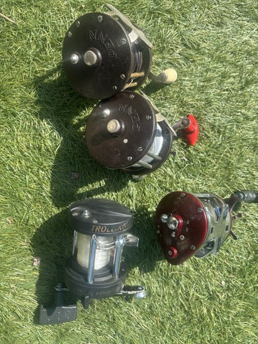 Fishing reels job lot - fishing,