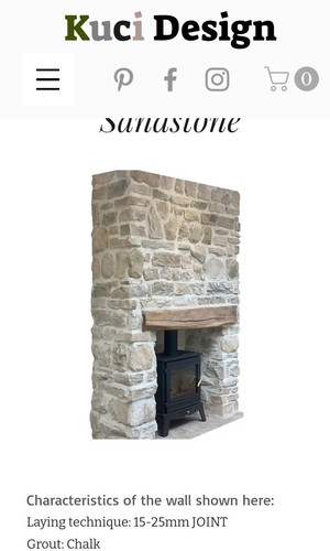 Kuci mixed sandstone wall - kuci,