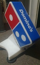 Domino's Pizza Delivery Car Topper Light Box. Rare/Collectable 