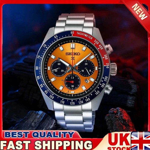 1pcs orange dial stainless - dial,