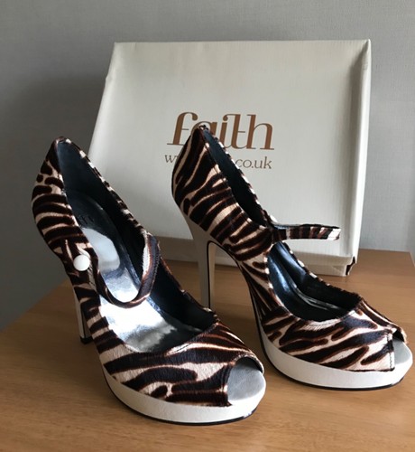 Faith zebra animal print 5in - animal,