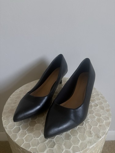 Wblack court shoes - heels, size