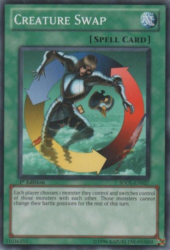Yugioh creature swap - creature,