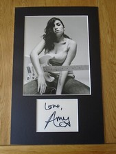 Amy Winehouse Epperson Certified Genuine Signed Authentic Autograph UACC  AFTAL