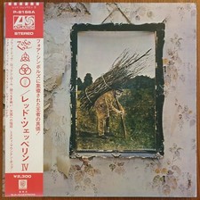 LED ZEPPELIN 'LED ZEPPELIN lV' ~ RARE JAPANESE VINYL LP ~ P- 8166A