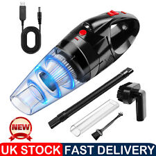 Powerful Car Vacuum Cleaner Cordless Wet/Dry Strong Suction Handheld Cleaning UK