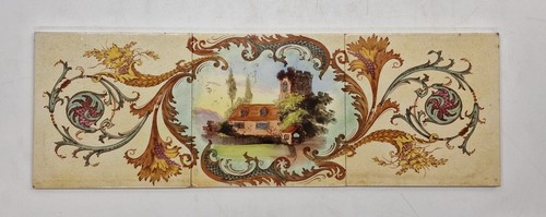 Panel victorian fireplace - of,